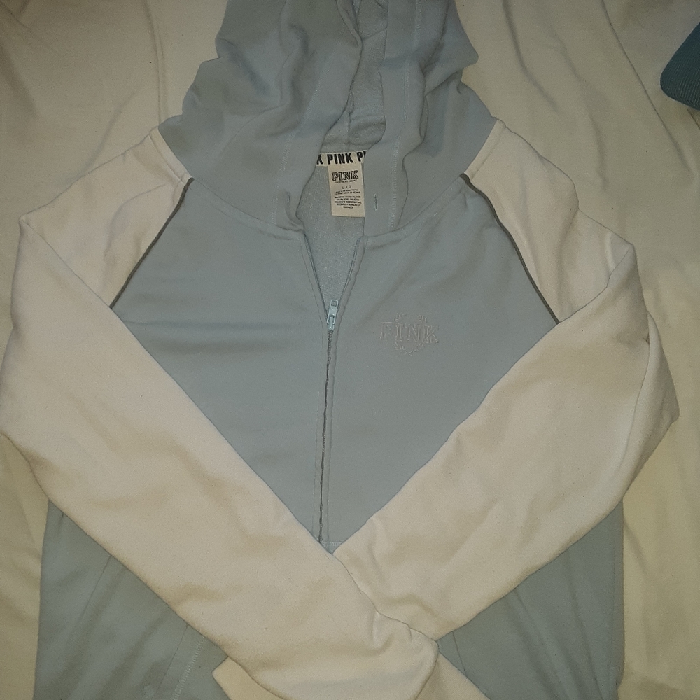 Pink by Victoria's secret zip up hoodie